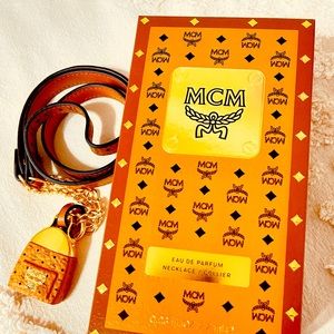 MCM perfume necklace